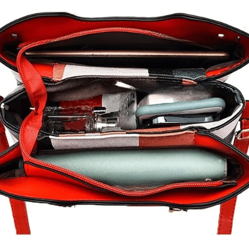 Bolsa de Couro com Alça Ajustável