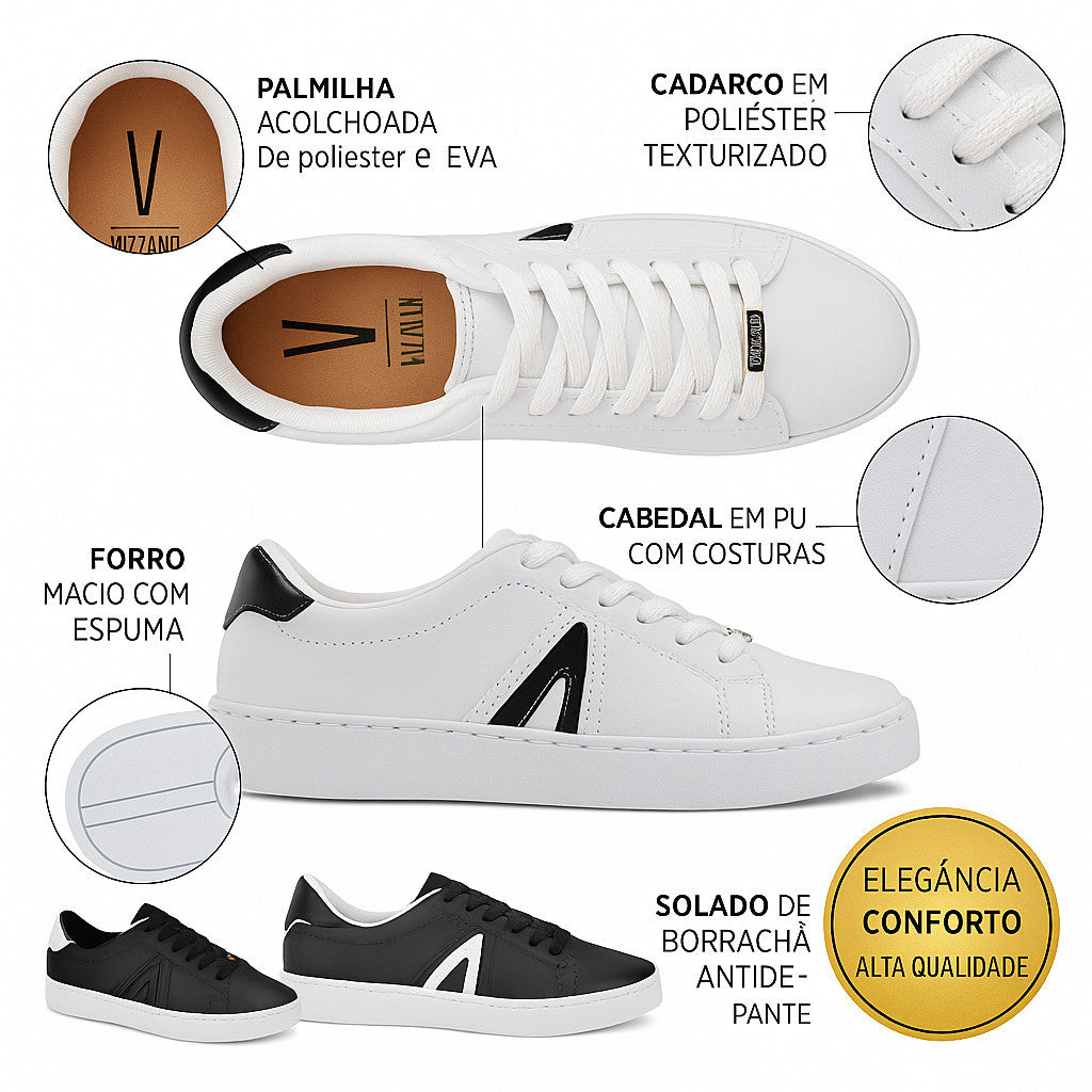 Tênis Casual feminino Vizzano