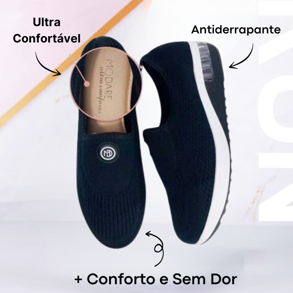 Tênis ortopédico feminino Modare UltraConforto