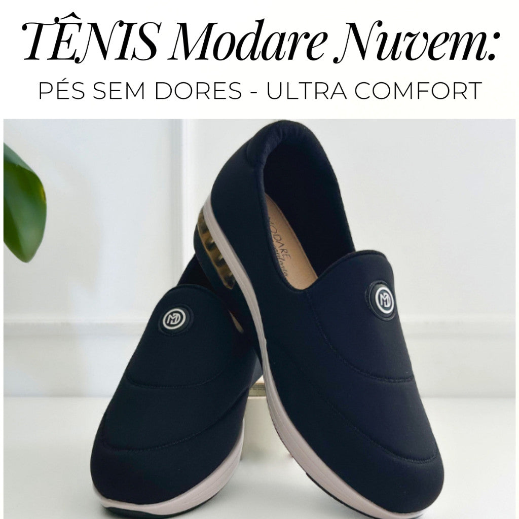 Tênis ortopédico feminino Modare UltraConforto