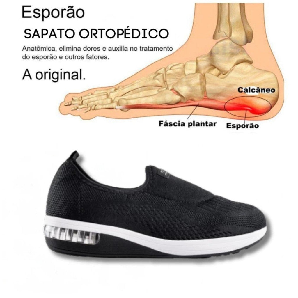 Tênis ortopédico feminino Modare UltraConforto