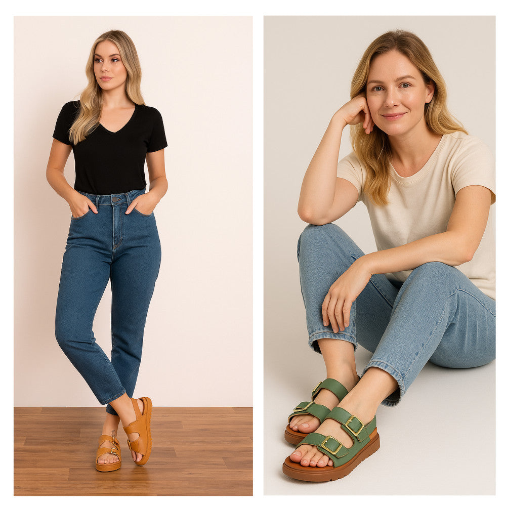 Sandália Ortopédica Feminina Modare Ultra Conforto
