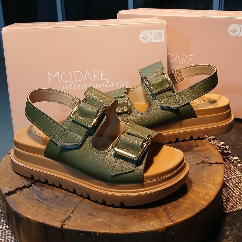 Sandália Ortopédica Feminina Modare Ultra Conforto