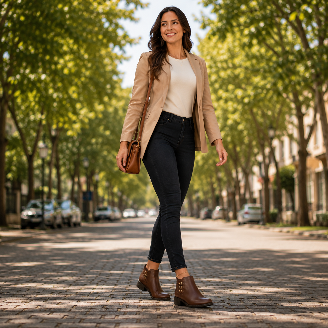Bota Modare Feminina | Salto Baixo Seguro | Elegância Todos os Dias