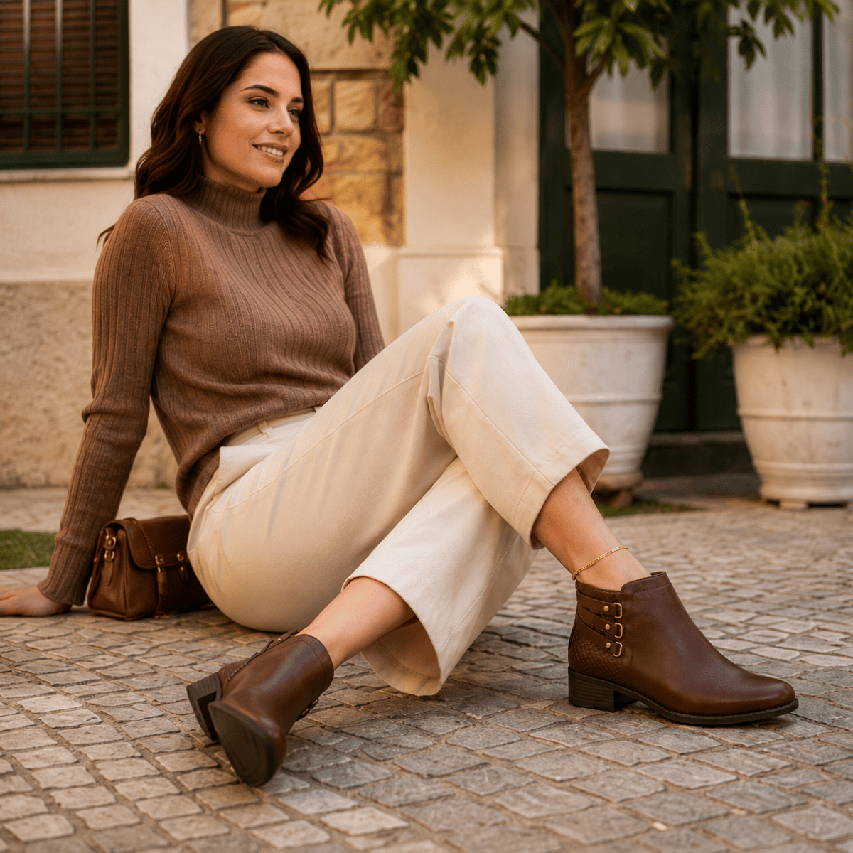 Bota Modare Feminina | Salto Baixo Seguro | Elegância Todos os Dias
