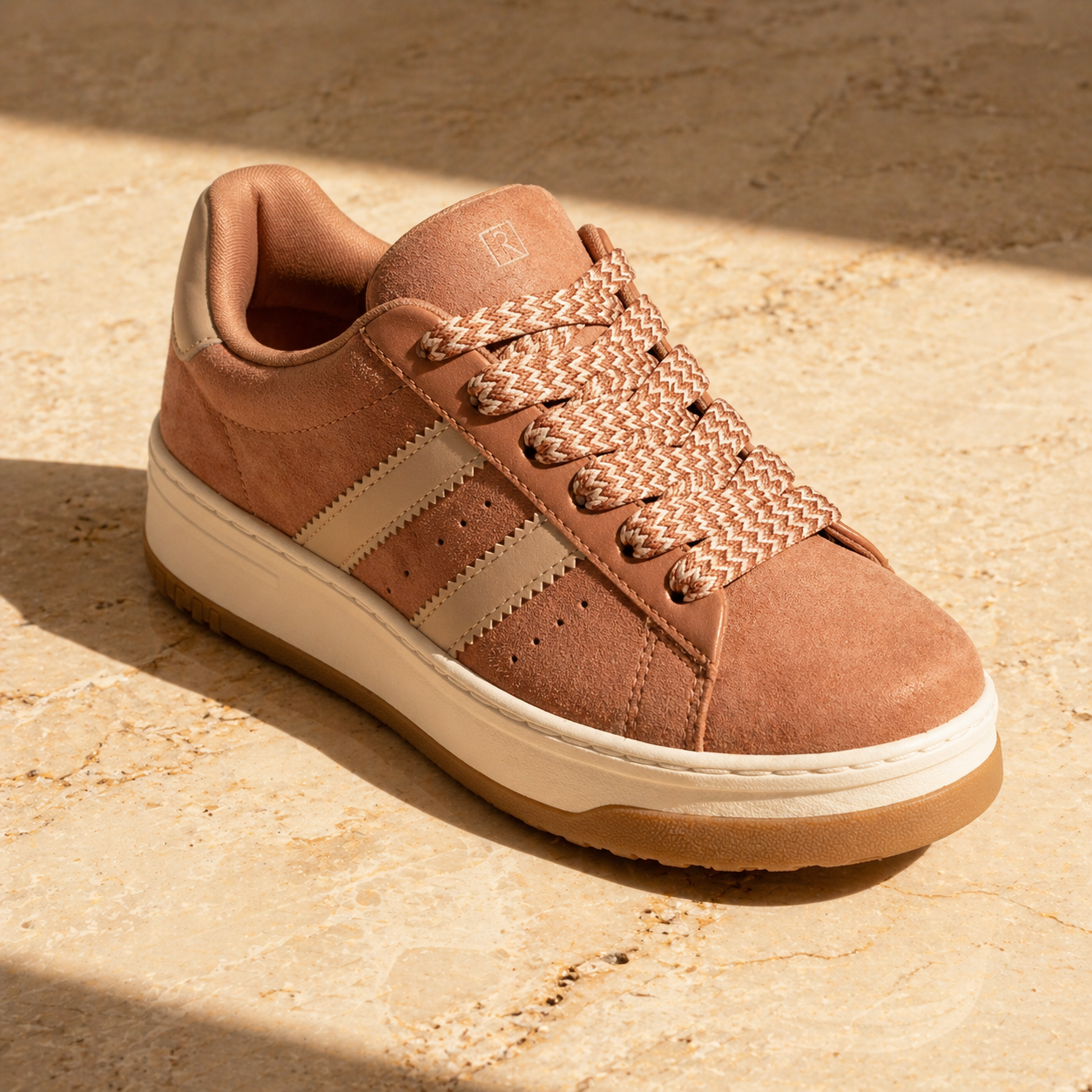 Tênis Feminino Ramarim Camurça Cacau | Conforto e Estilo Casual