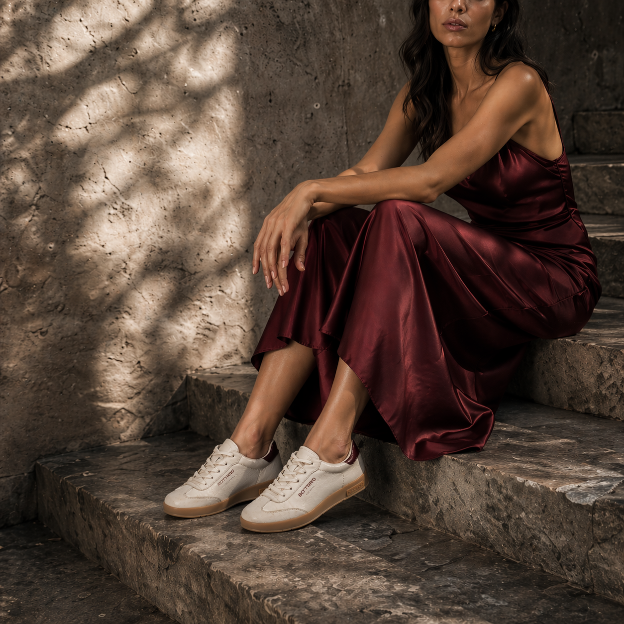Tênis Bottero Sneaker Couro Napa Legítimo- de pés cansados a passos leves.