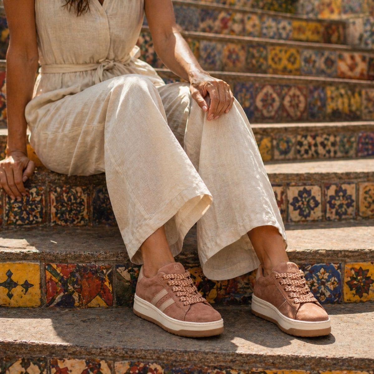 Tênis Feminino Ramarim Camurça Cacau | Conforto e Estilo Casual