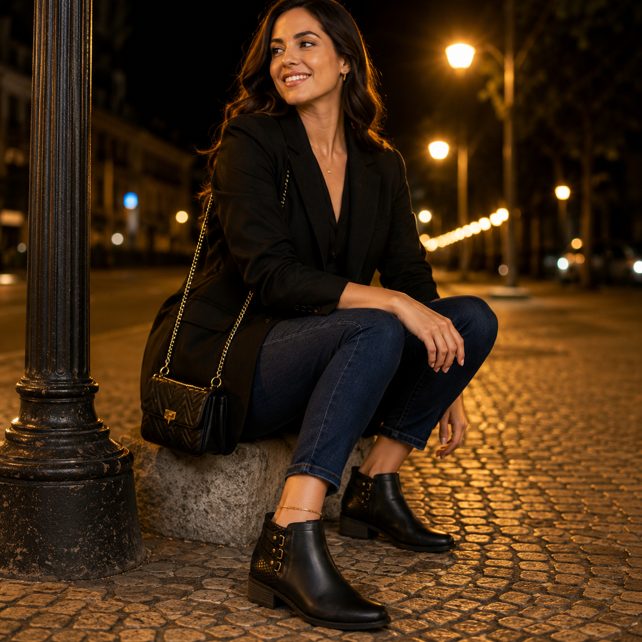 Bota Modare Feminina | Salto Baixo Seguro | Elegância Todos os Dias