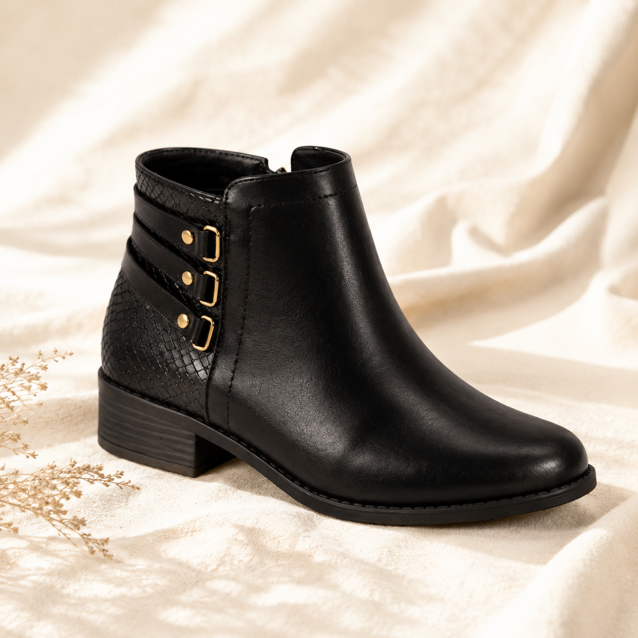 Bota Modare Feminina | Salto Baixo Seguro | Elegância Todos os Dias