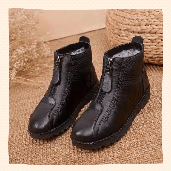 Bota cano curto comfort fashion plus