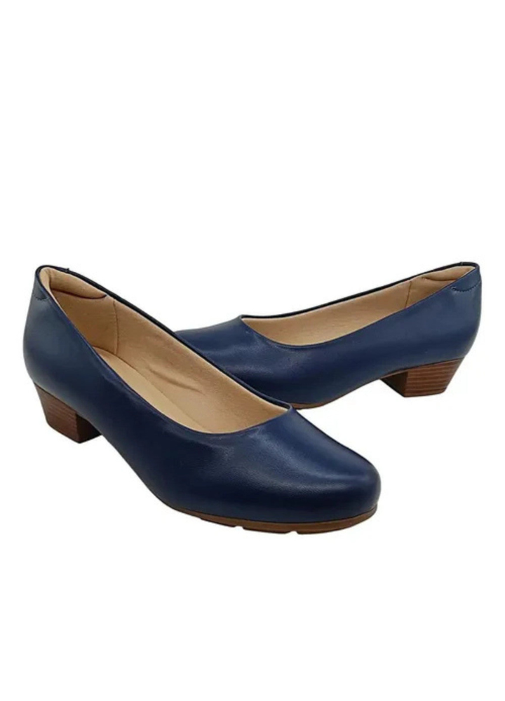 Sapato Scarpin Modare Salto Baixo Grosso