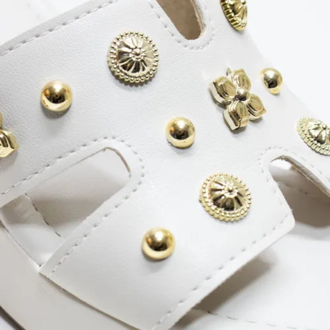 Tamanco Feminino Plataforma Salto Grosso Moleca