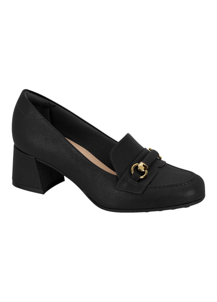 Sapato Feminino Scarpin Modare Salto Grosso Confortável