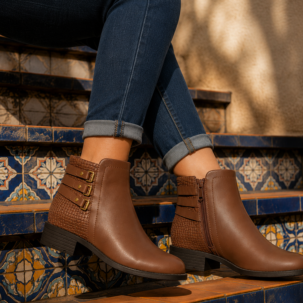 Bota Modare Montaria Avelã Aquecida Elegância em Cada Passo