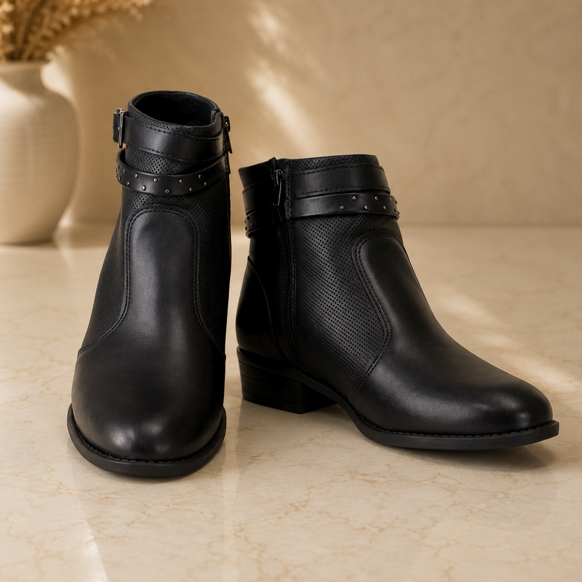 Bota Modare Napa Preta  Premium - Conforto e Elegância