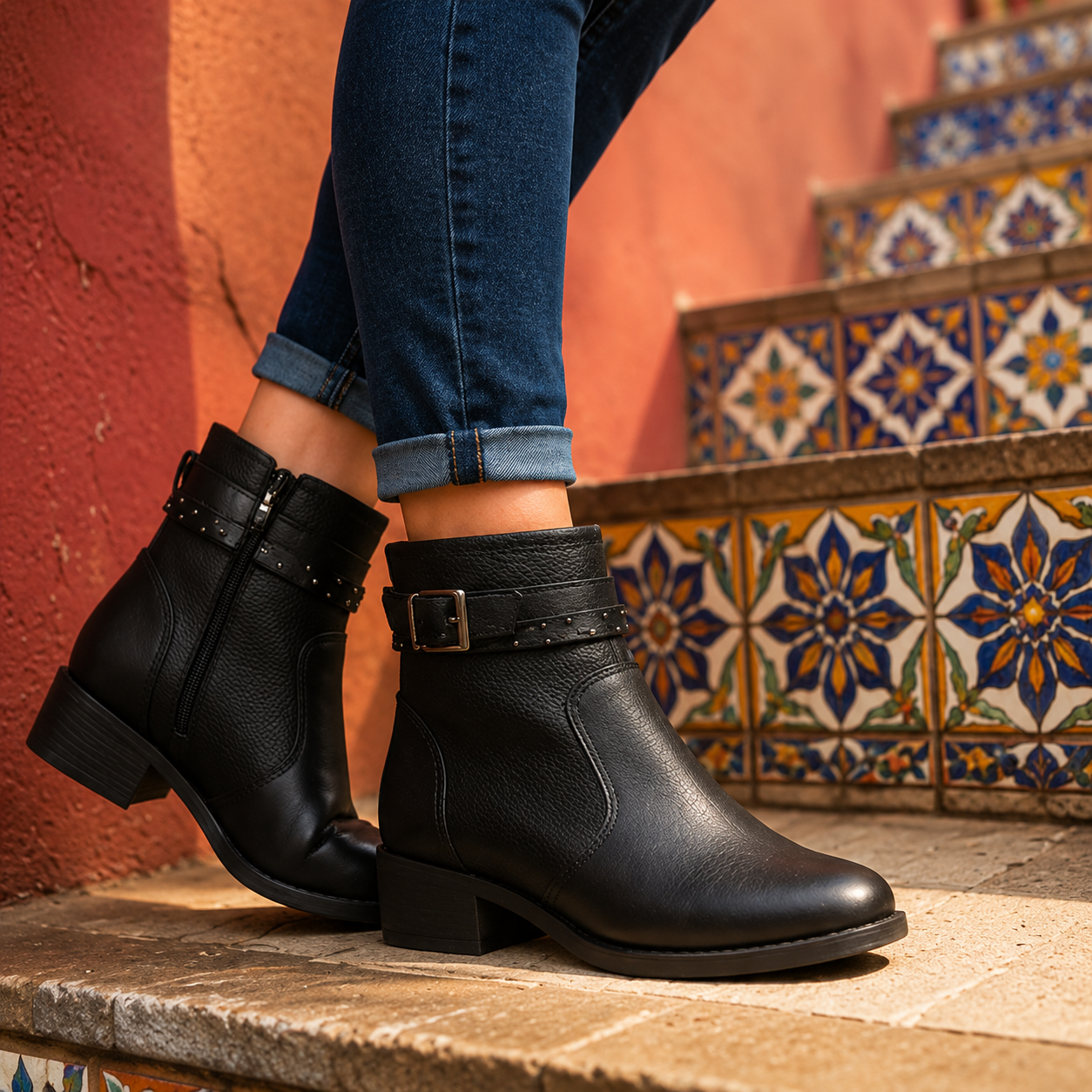 Bota Modare Napa Preta  Premium - Conforto e Elegância