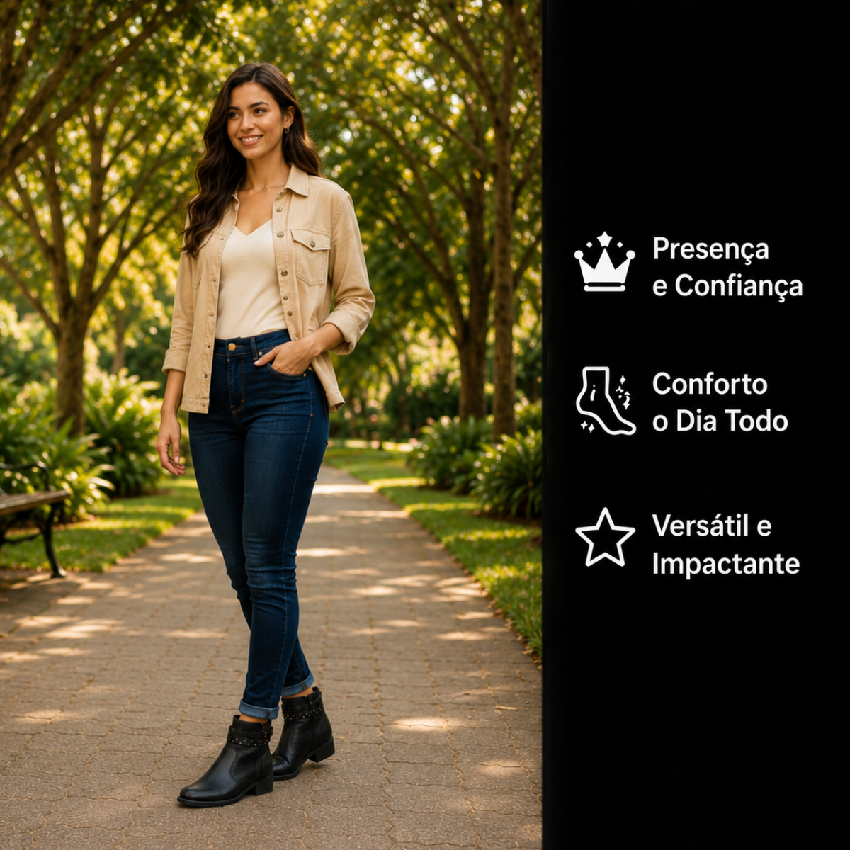 Bota Modare Napa Preta  Premium - Conforto e Elegância