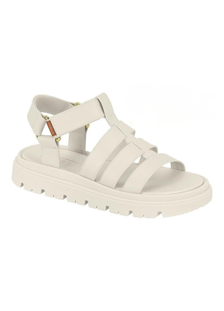 Sandália Papete Feminina Moleca Pescadora Flatform Conforto