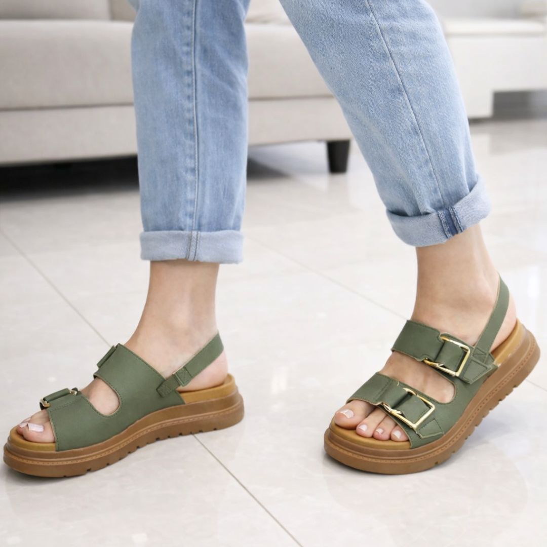 Sandália Ortopédica Feminina Plataforma Comfort Modare