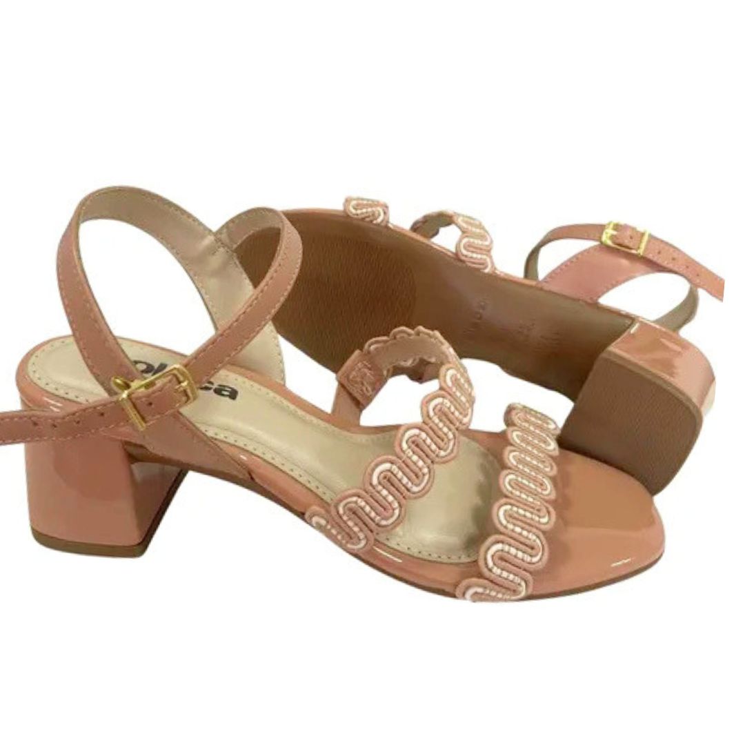 Sandália Moleca Feminina Salto Bloco 6 cm Ultra Comfort - Lançamento!