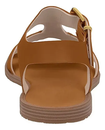 Sandália feminina Moleca – Papete Fisherman Confortável com Fivela