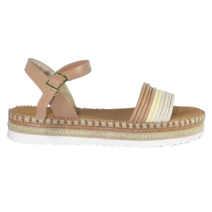 Sandália Feminina Flatform Moleca