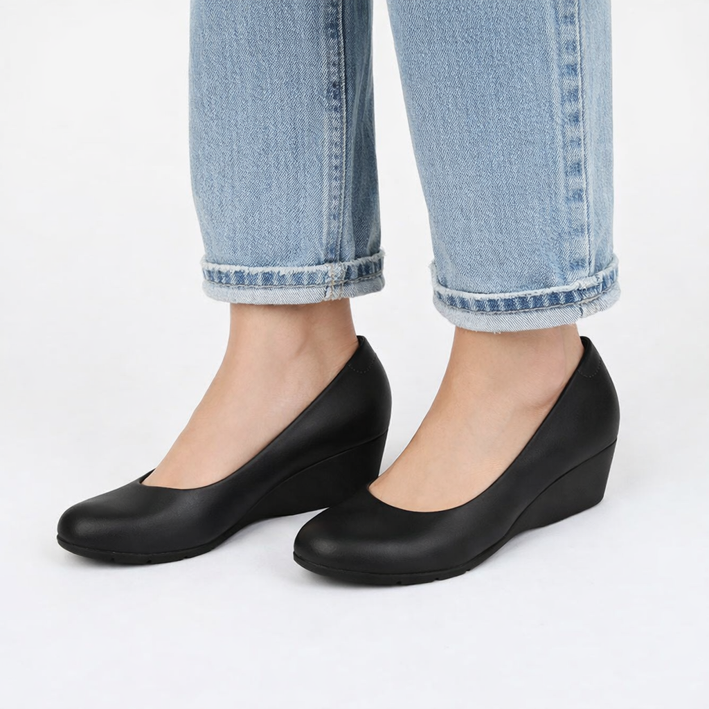 Sapato Scarpin Modare Salto Baixo Grosso