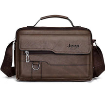 Bolsa de couro Jeep Masculina