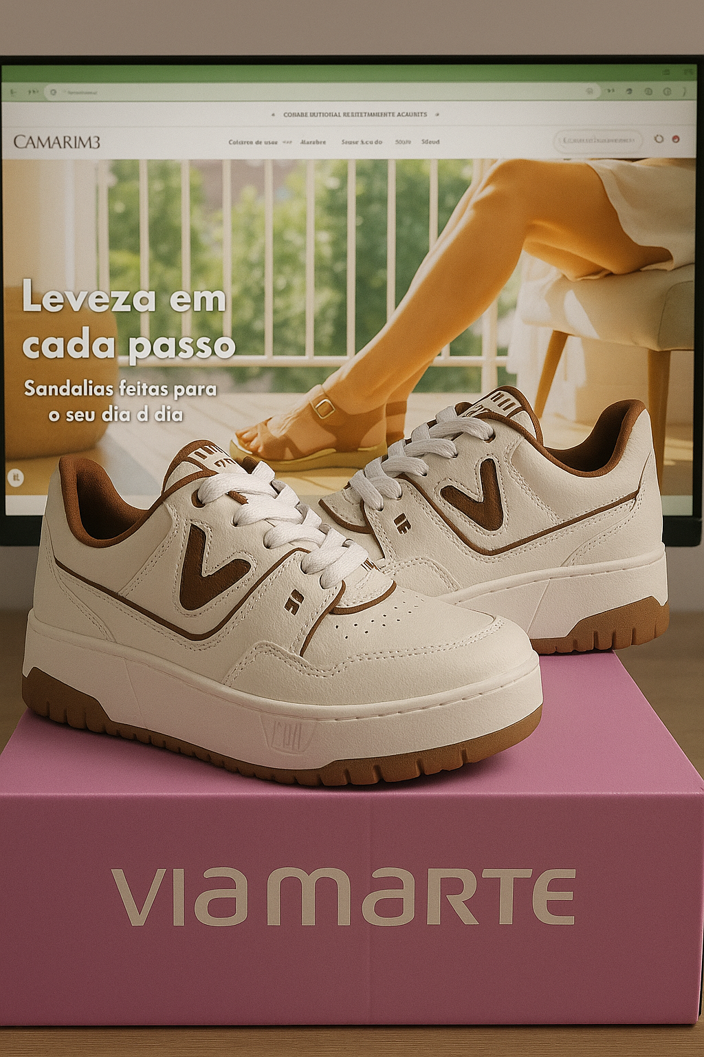 Tênis da via marte Nobuck Napa Stilus Plus - Black Friday, Apenas hoje!