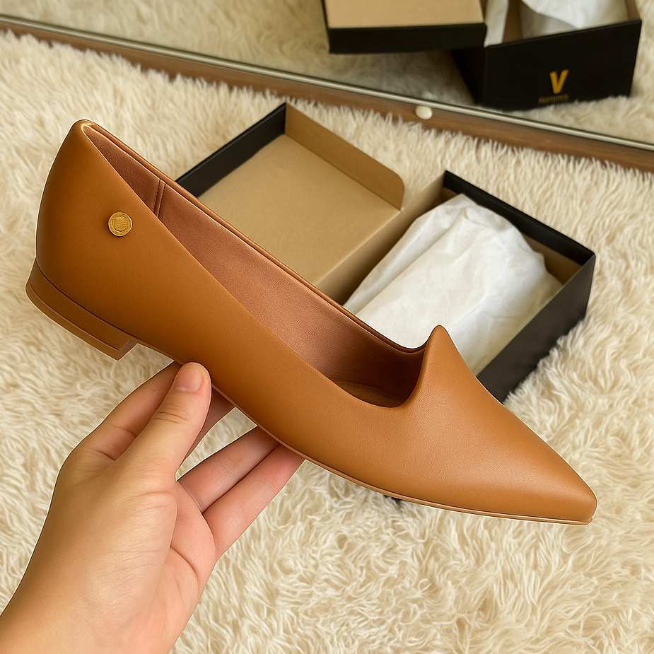 Sapatilha Vizzano Feminina Bico Fino Casual