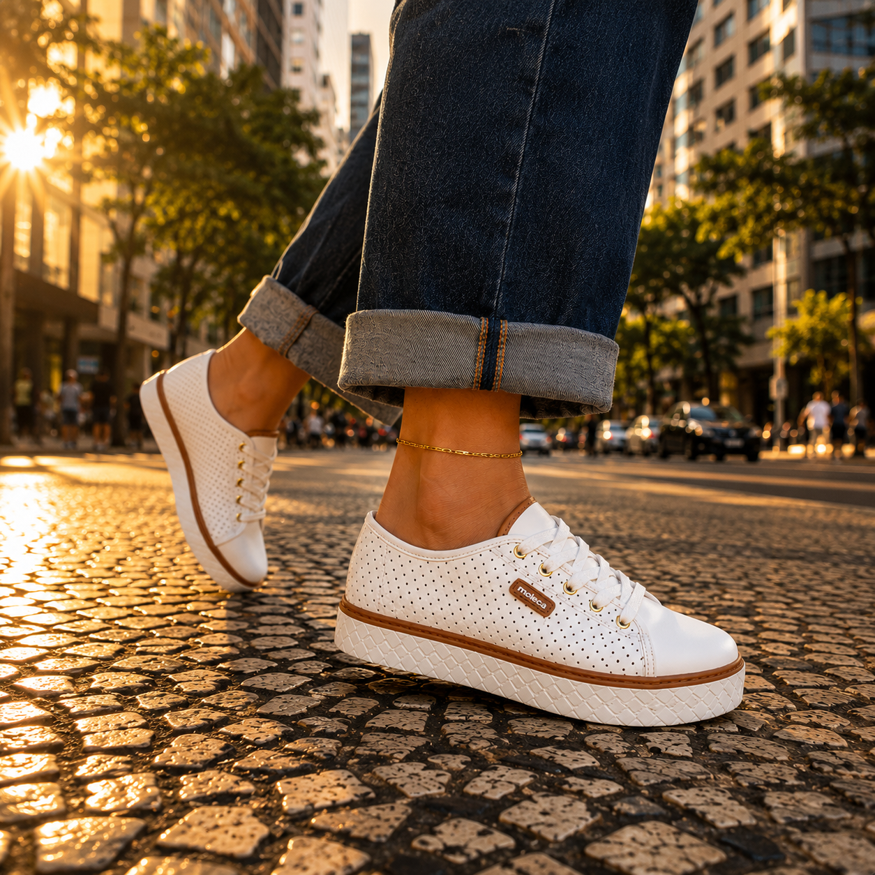 Tênis feminino casual Ultra Conforto Flex Dia a Dia - de pés cansados a passos leves.