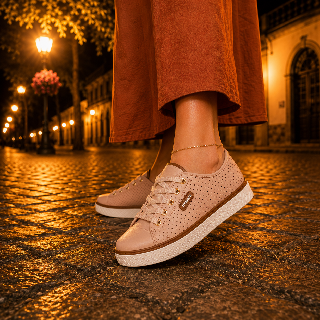 Tênis feminino casual Ultra Conforto Flex Dia a Dia - de pés cansados a passos leves.