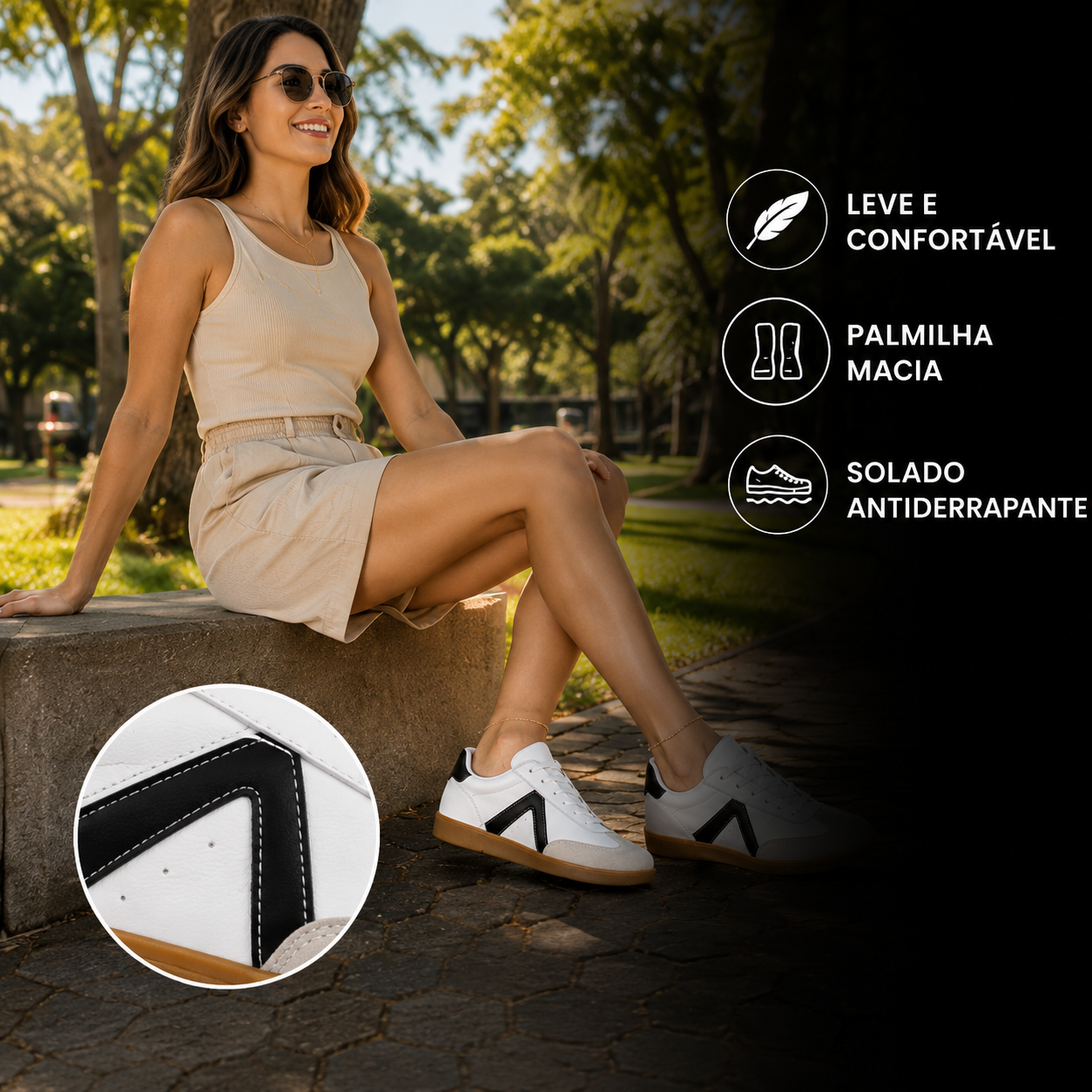 Tênis Feminino Casual Comfort - Vizzano