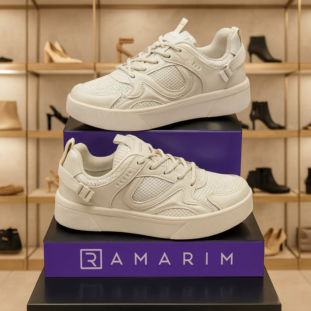 Tenis Ramarim Feminino Crystal Curve Morden