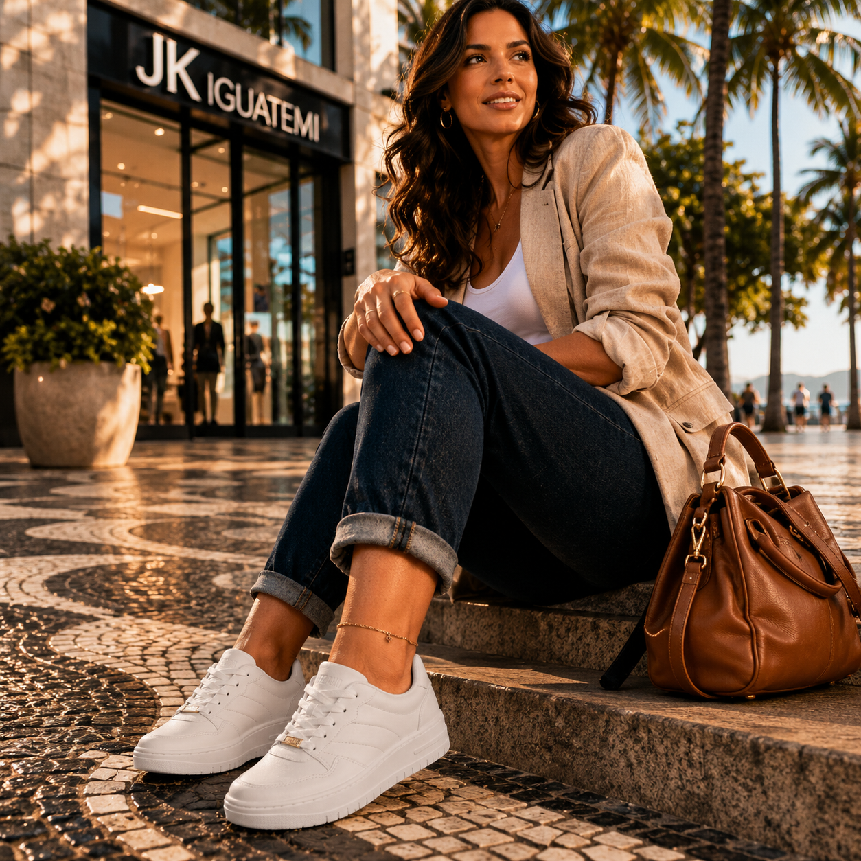 Tênis Feminino Vizzano Branco Ultra Conforto Flex - de pés cansados a passos leves.