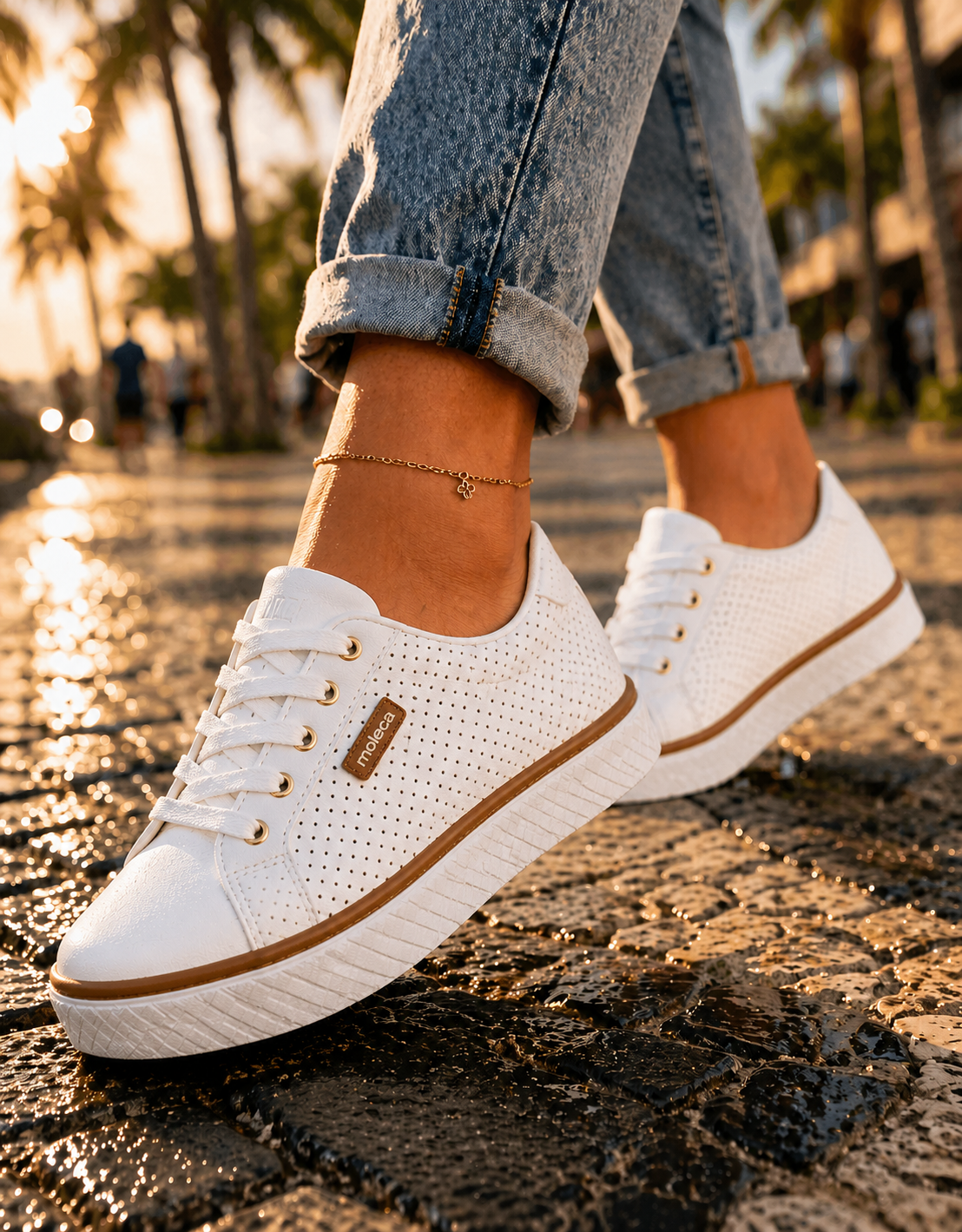Tênis feminino casual Ultra Conforto Flex Dia a Dia - de pés cansados a passos leves.