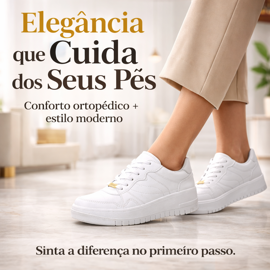 Tênis femininos casual Confortável Viz