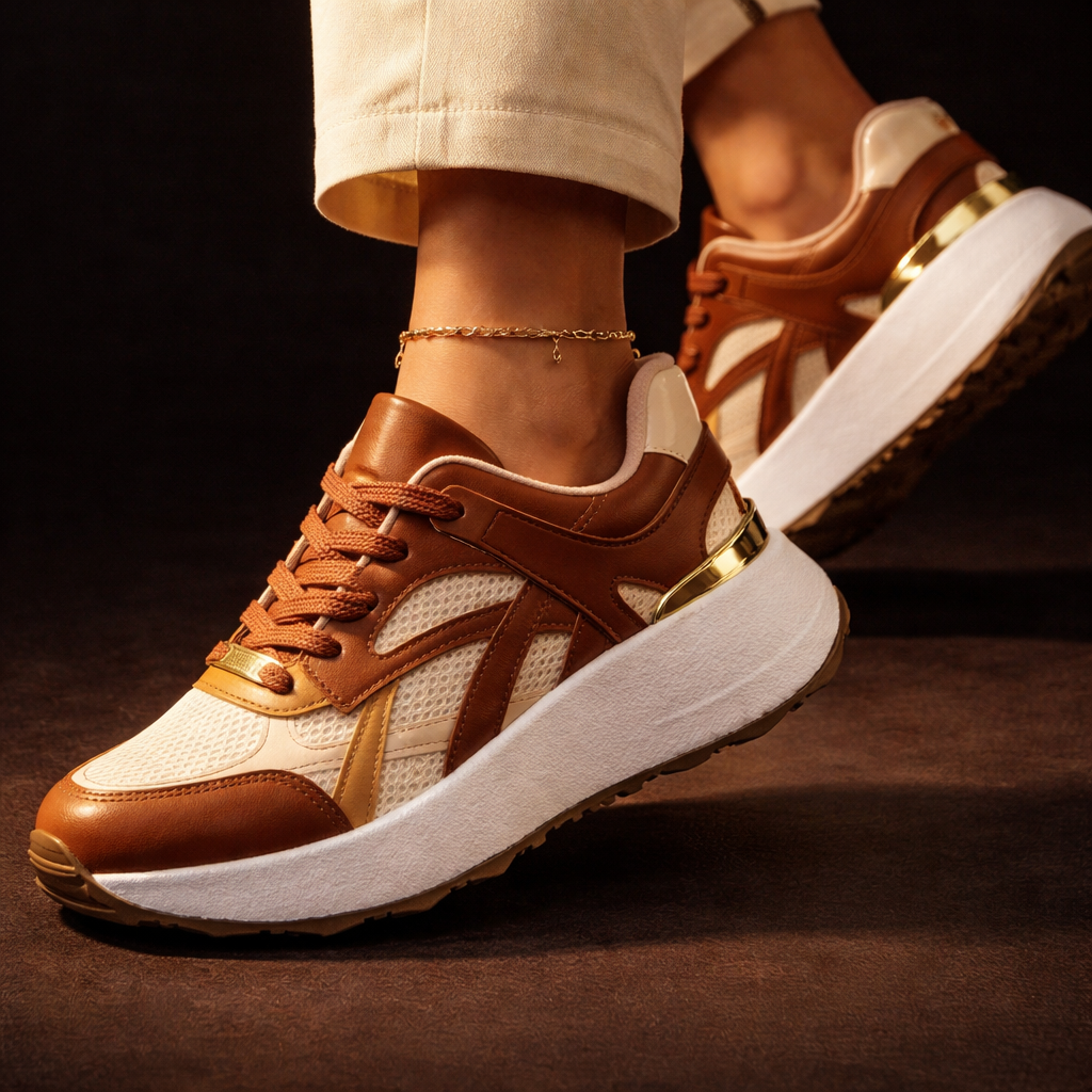 Tenis Feminino Vizzano Mocca Confort  – de pés cansados a passos leves.