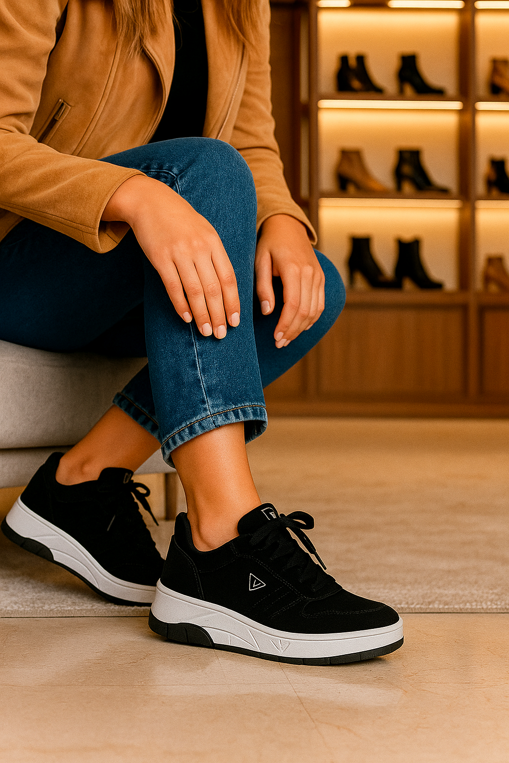 Tênis Feminino Via Marte Casual Confortável Estiloso