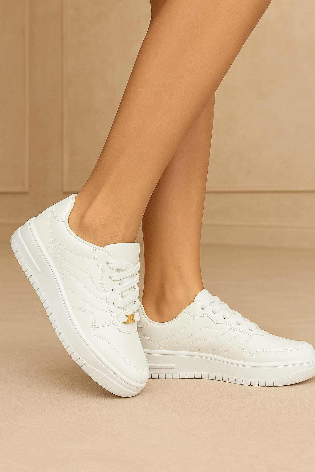 Tênis Vizzano Feminino Casual Plataforma - Nova Tendência