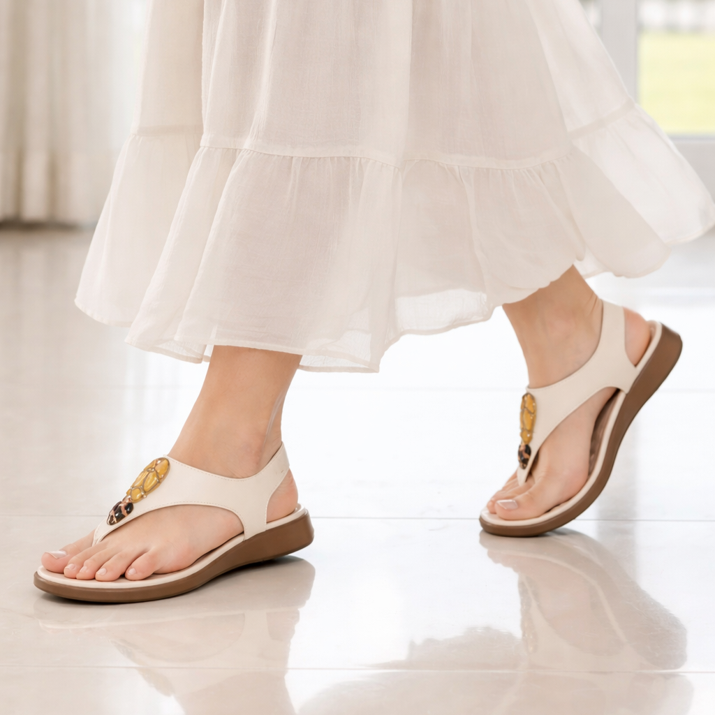 Sandália Feminina Modare Casual Dedo Ultra Conforto