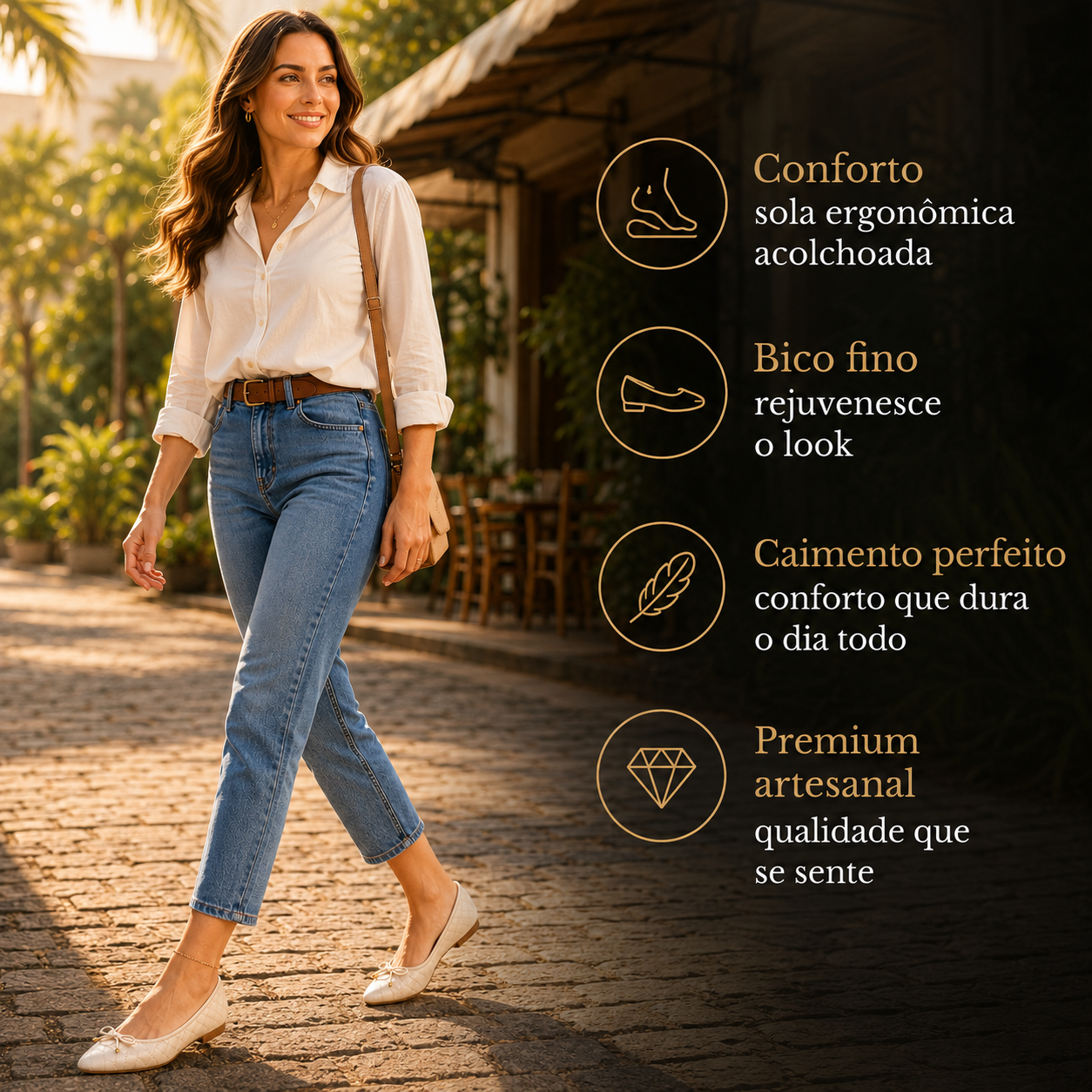 Sapatilha Ortopédica Feminina Modare - Seus Pés Confortáveis