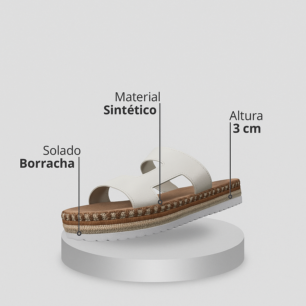 Sandália Moleca Flatform Casual Feminina