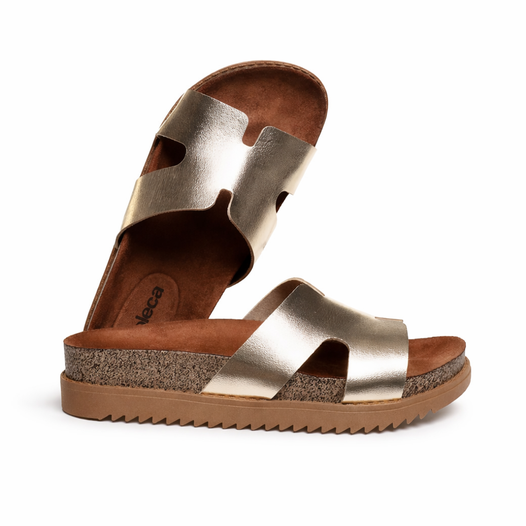 Sandália Papete Feminina Moleca