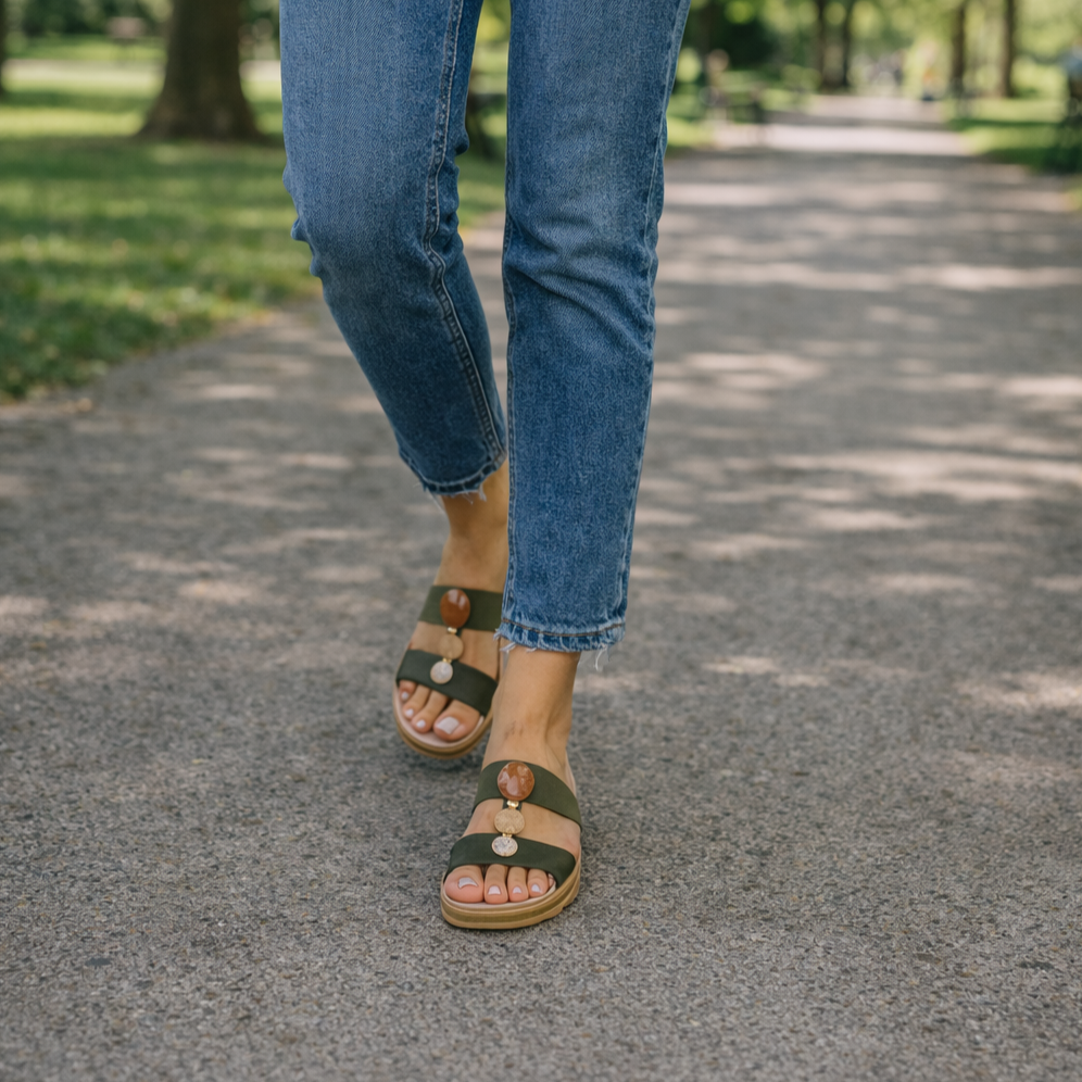 Tamanco Feminino Modare Ortopédico Pedraria Tratorado Creme Preto Bege Oliva 34-39 - Alívio, leveza, disposição para seu Dia a Dia!