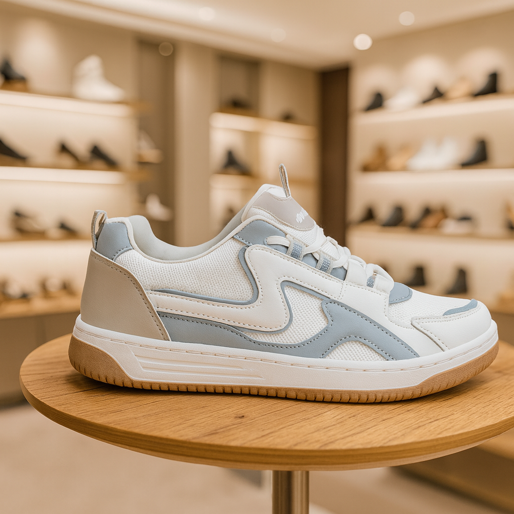 Tênis Plataforma Feminino Ramarim Refletivo Crystal