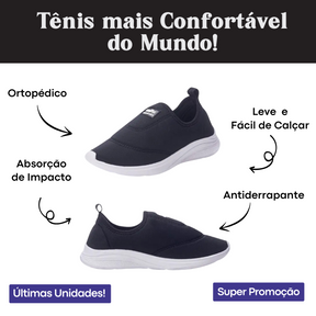 Tenis Ortopédico Confort Plus Flex
