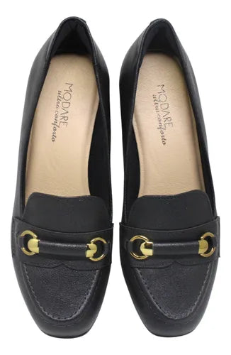 Sapato Feminino Scarpin Modare Salto Grosso Confortável