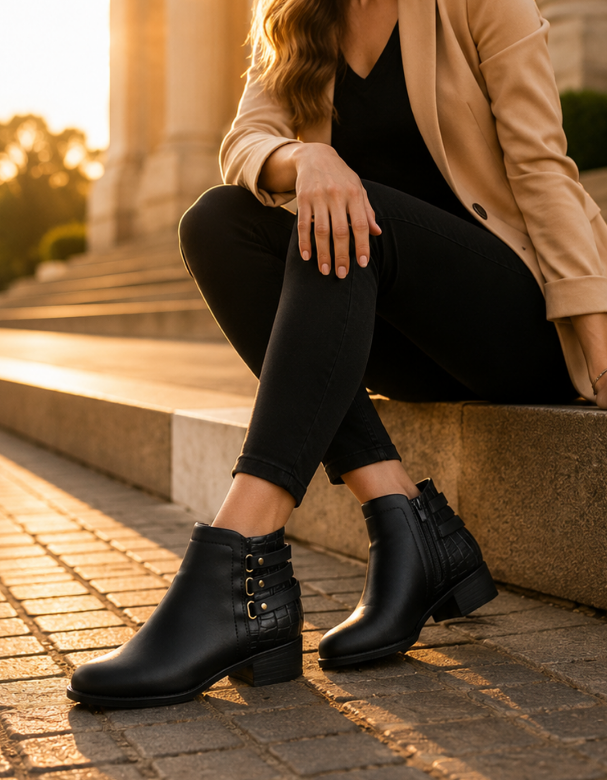 Bota Modare Feminina | Salto Baixo Seguro | Elegância Todos os Dias